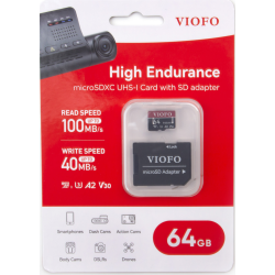 Wideorejestrator Kamera Samochodowa Viofo A229 PLUS 2CH +64GB+HK4